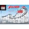 CDX Blocks Flyer Roller Coaster Building Brick Set